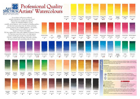 Art Spectrum Artists' Watercolours