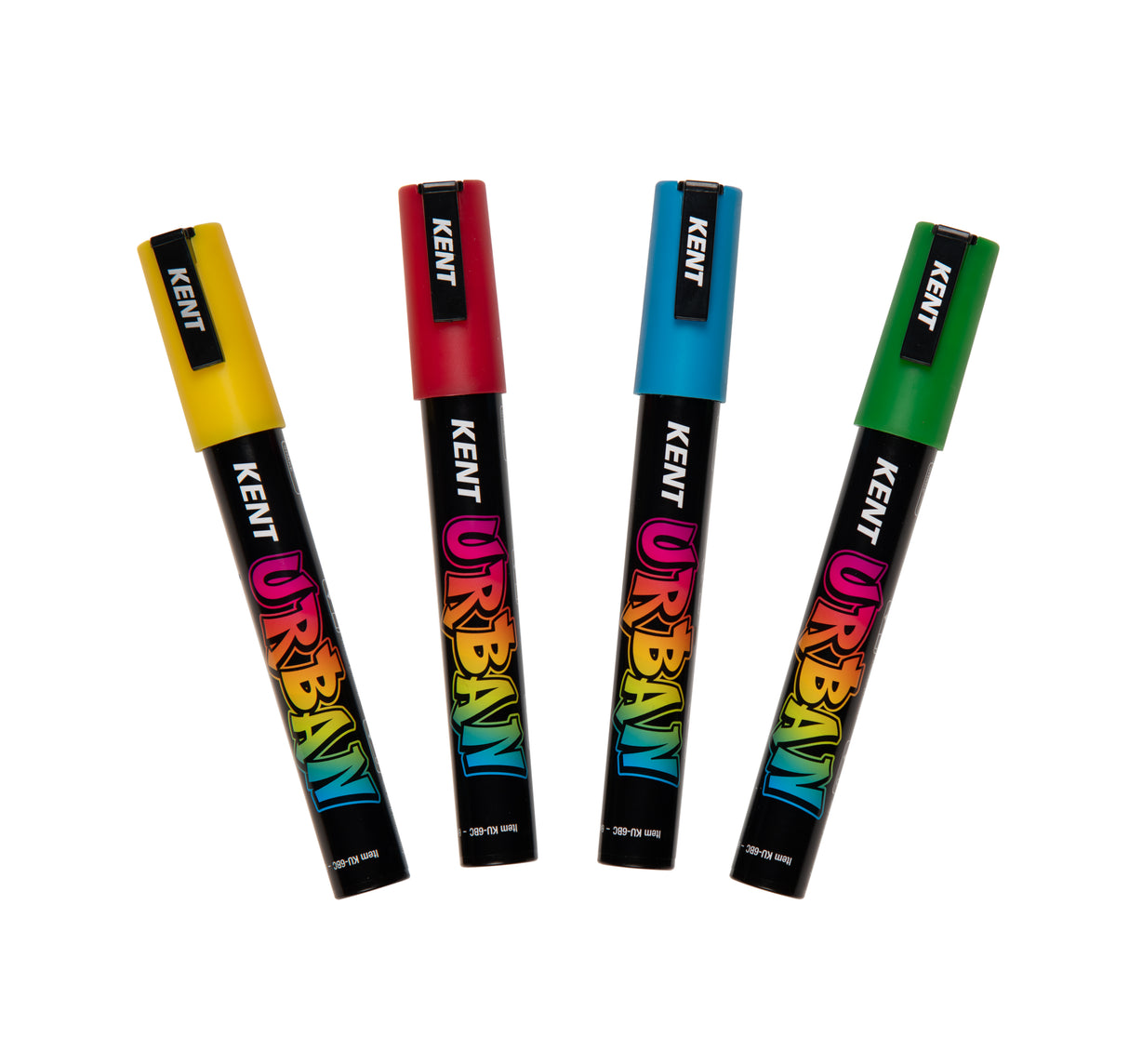 Kent Urban Acrylic Paint Markers – Medium Nib 6mm Classic Pack 4