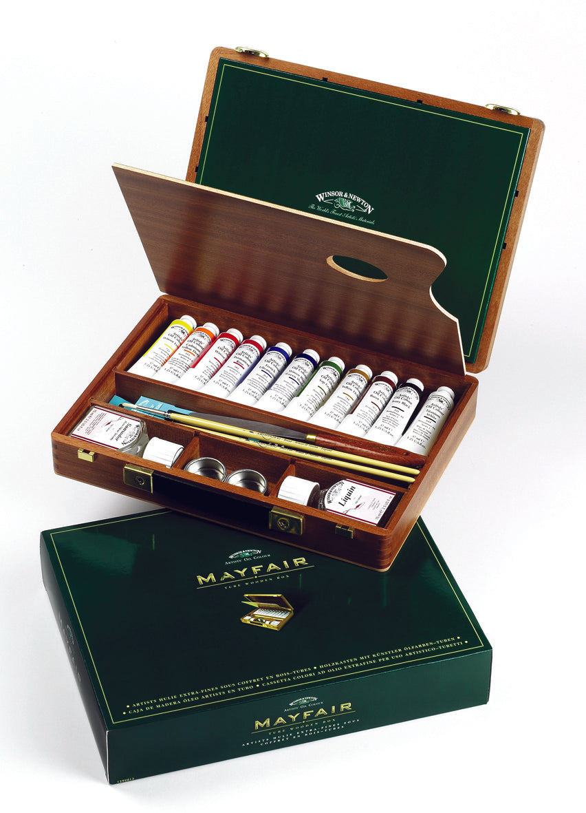 Winsor & Newton Artists' Oil Set Mayfair Box