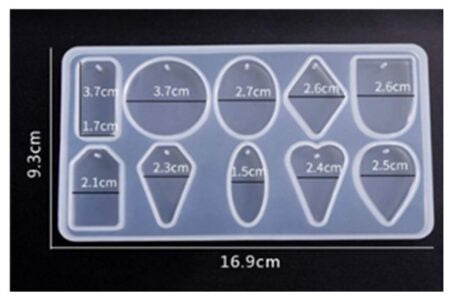 MAD 10 Shape Necklace Mold #072