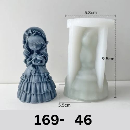 MAD Little Lady Resin Molds #169