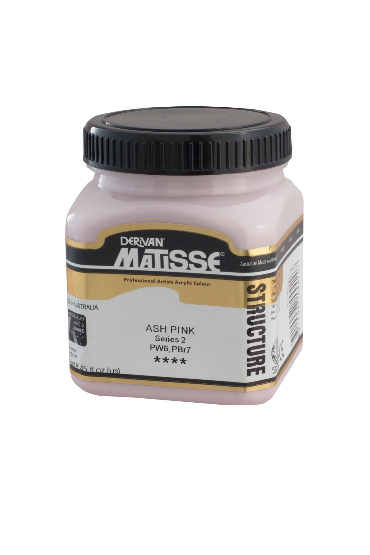 Matisse Structure Acrylic Paint 250ml Tube - Color - ASH PINK SERIES 2