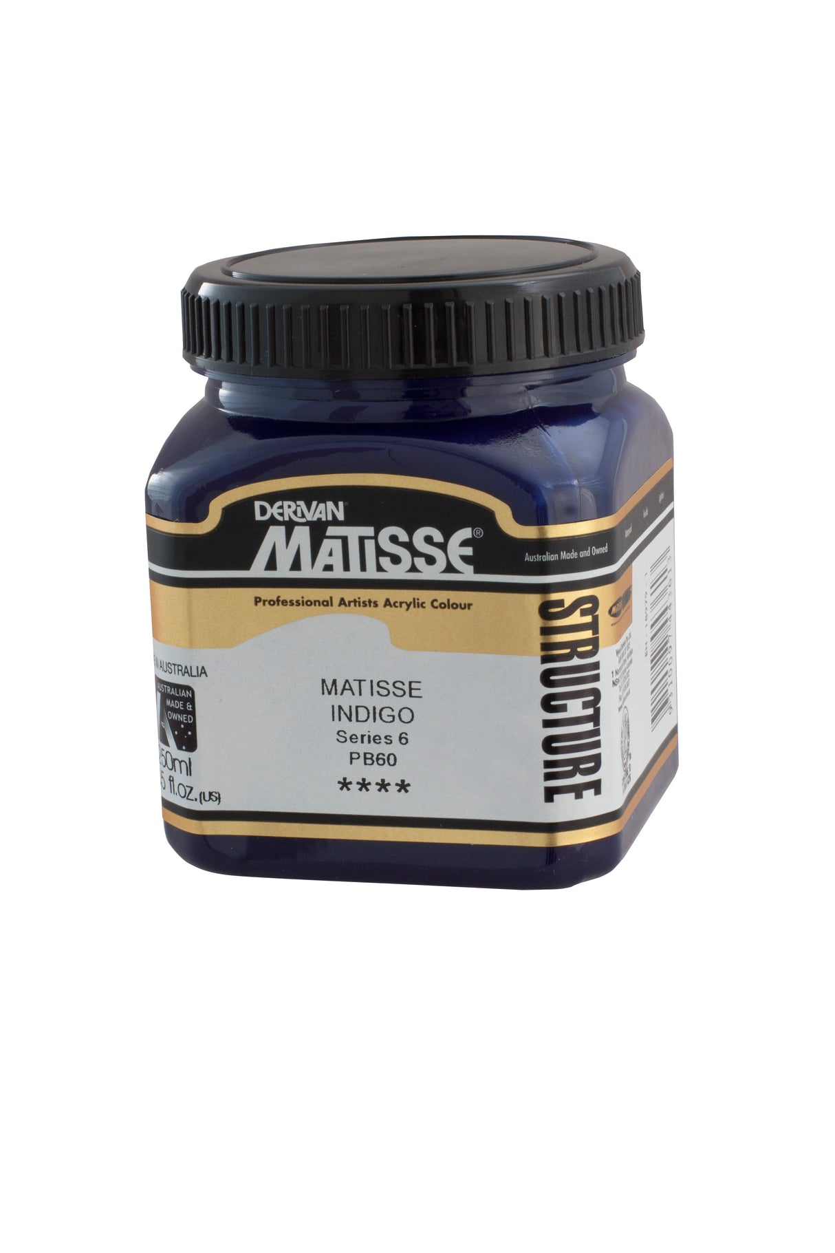 Matisse Structure Acrylic Paint 250ml Tube - Color - MATISSE INDIGO SERIES 6