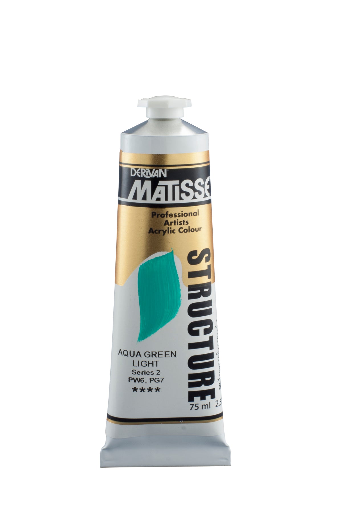 Matisse Structure Acrylic Paint 75ml Tube - Color - AQUA GREEN LIGHT SERIES 2