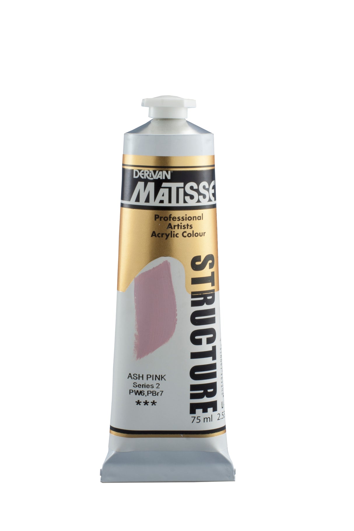 Matisse Structure Acrylic Paint 75ml Tube - Color - ASH PINK SERIES 2