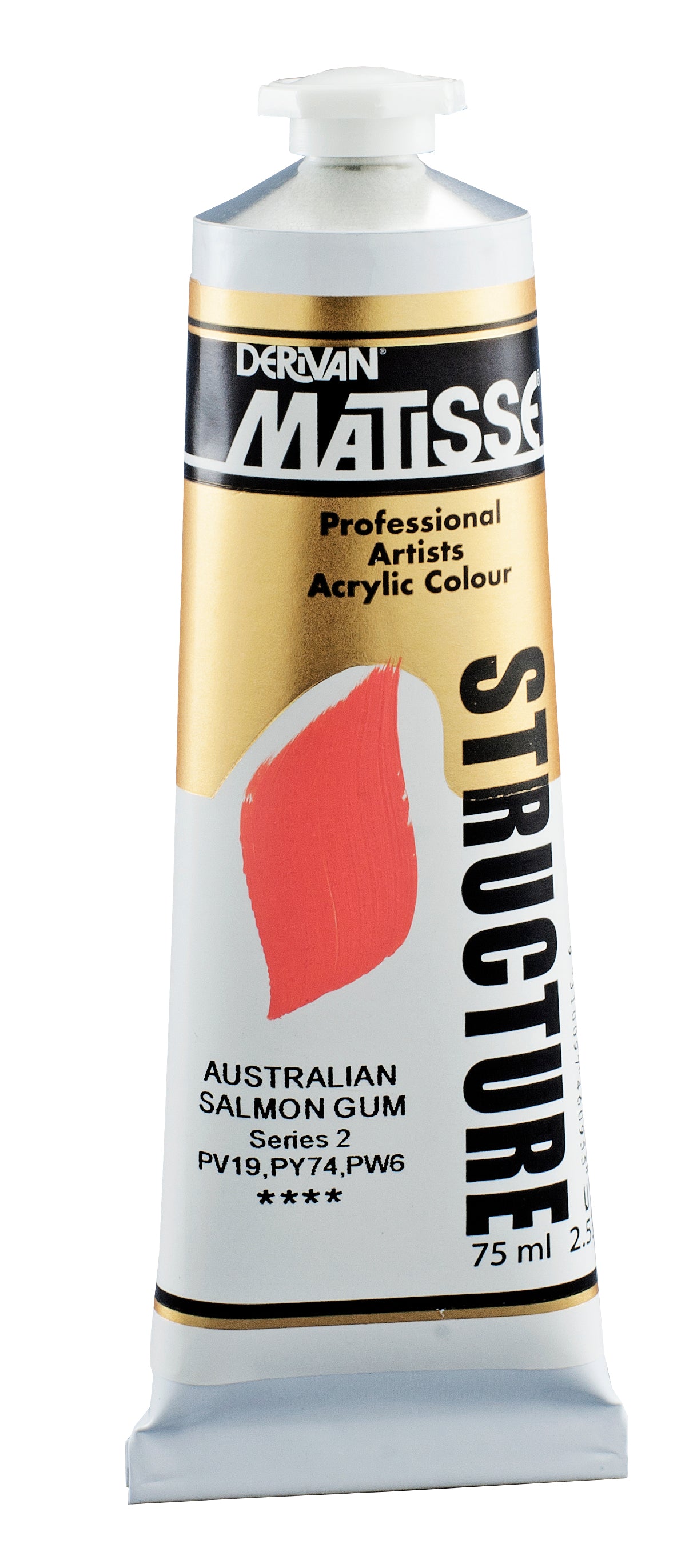 Matisse Structure Acrylic Paint 75ml Tube - Color - AUSTRALIAN SALMON GUM SERIES 2