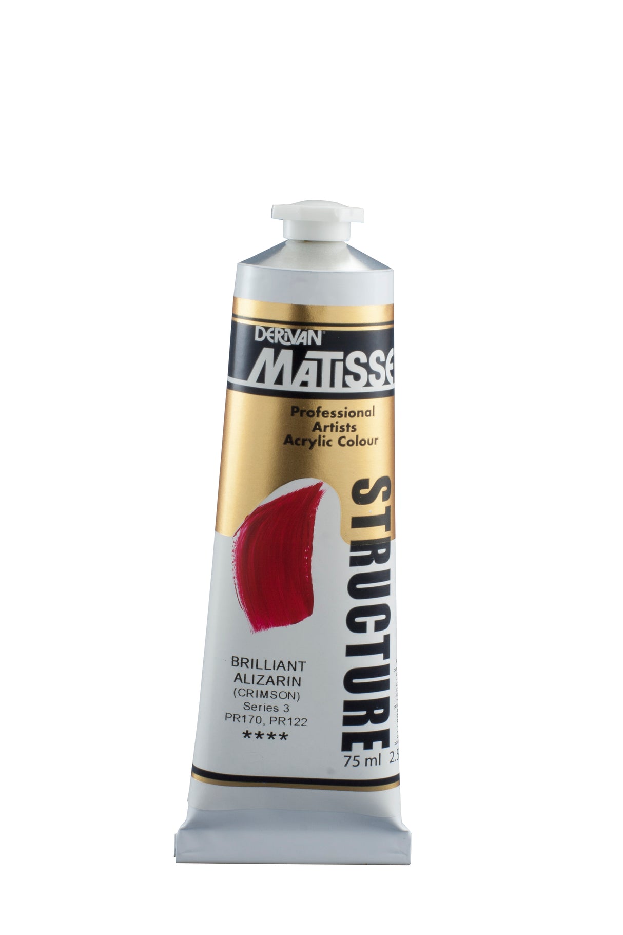 Matisse Structure Acrylic Paint 75ml Tube - Color - BISMUTH ALIZARIN SERIES 3