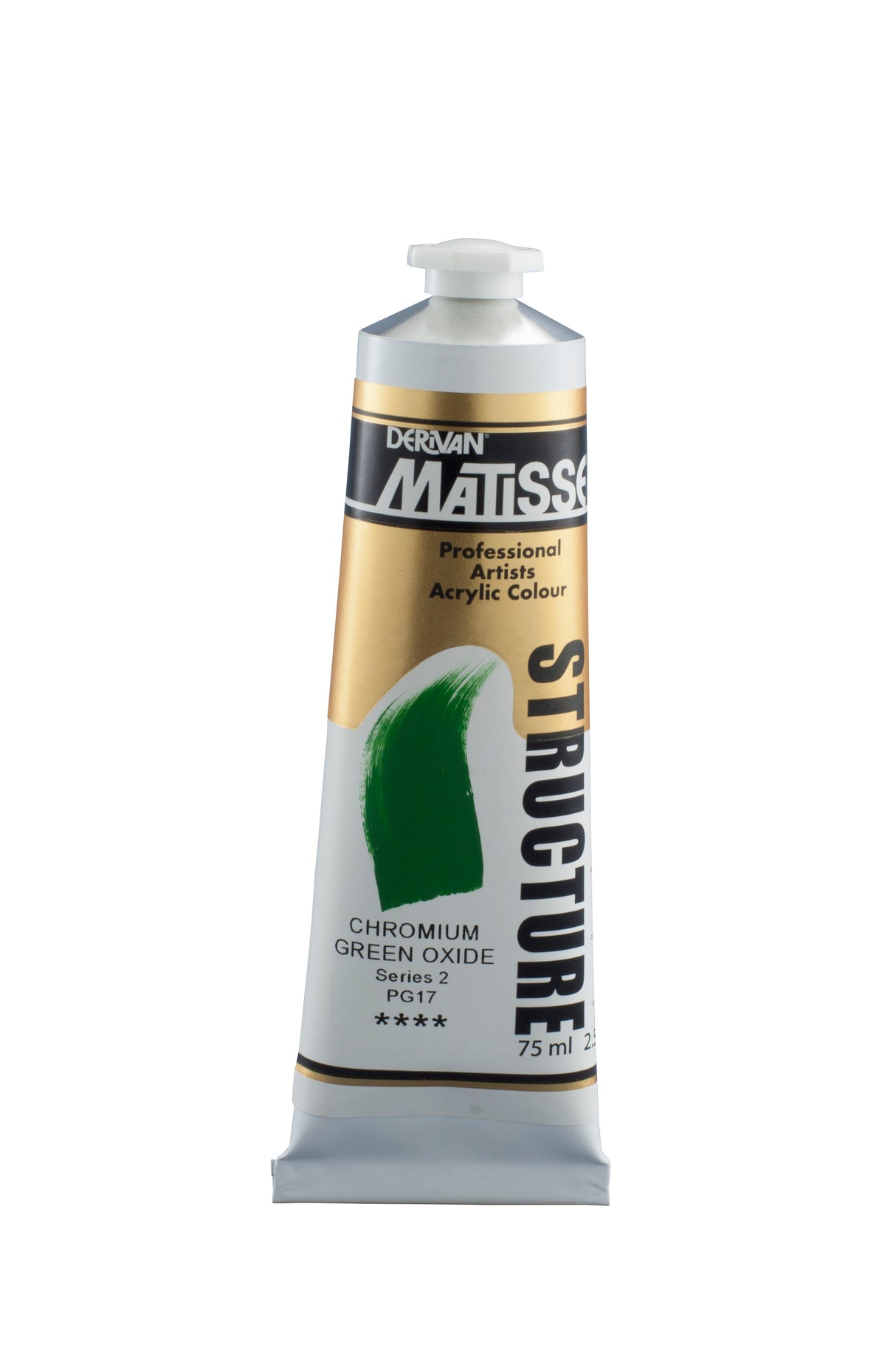 Matisse Structure Acrylic Paint 75ml Tube - Color - CHROMIUM GREEN OXIDE SERIES 2