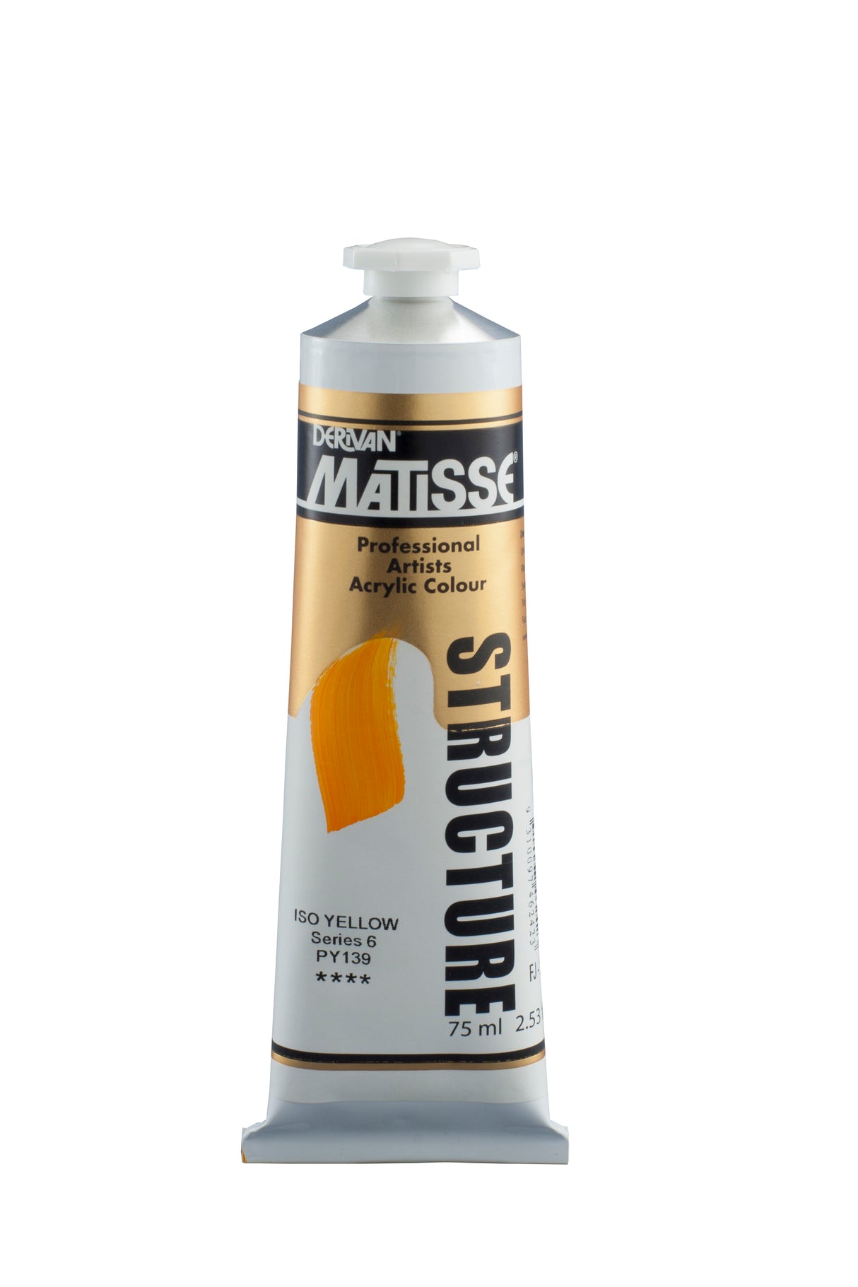 Matisse Structure Acrylic Paint 75ml Tube - Color - ISO YELLOW SERIES 6