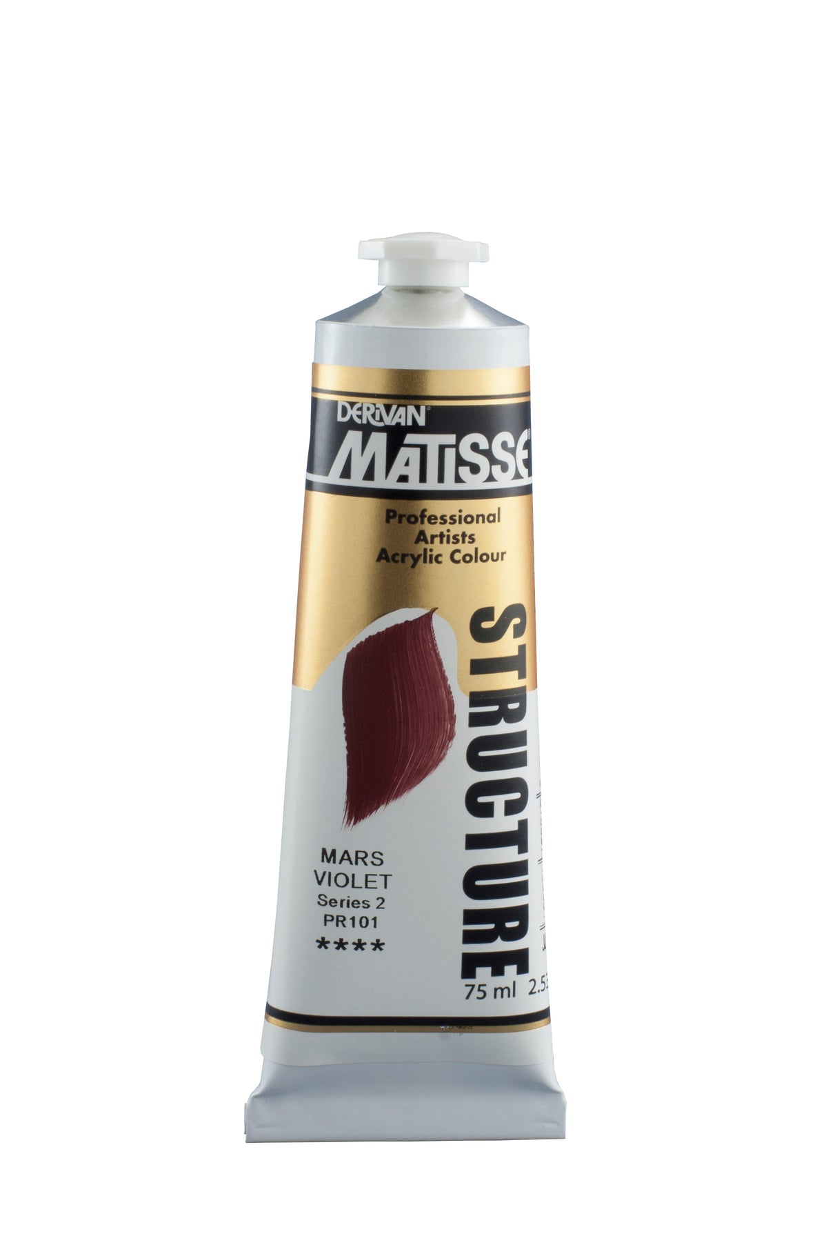 Matisse Structure Acrylic Paint 75ml Tube - Color - MARS VIOLET SERIES 2