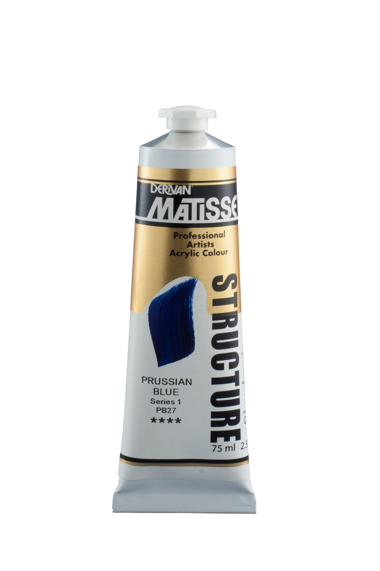 Matisse Structure Acrylic Paint 75ml Tube - Color - PRUSSIAN BLUE SERIES 2