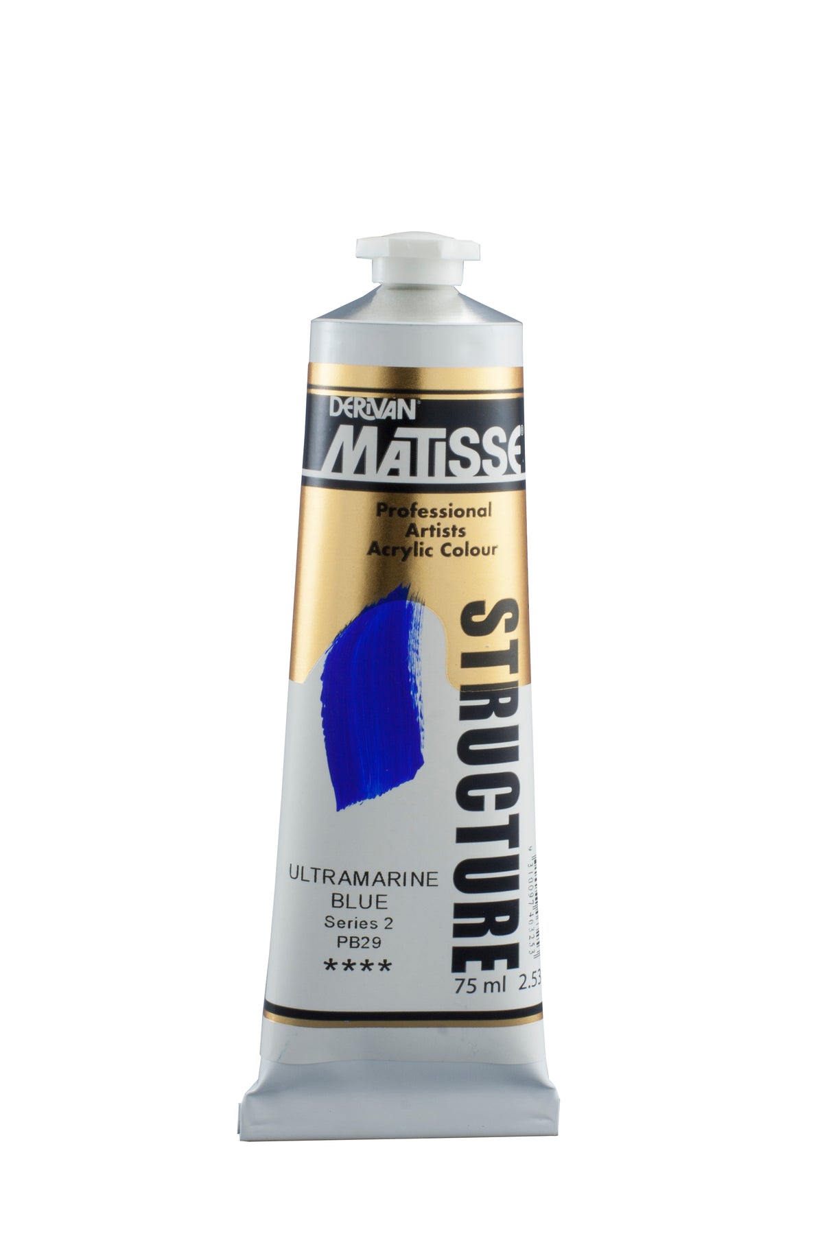 Matisse Structure Acrylic Paint 75ml Tube - Color - ULTRAMARINE BLUE SERIES 2