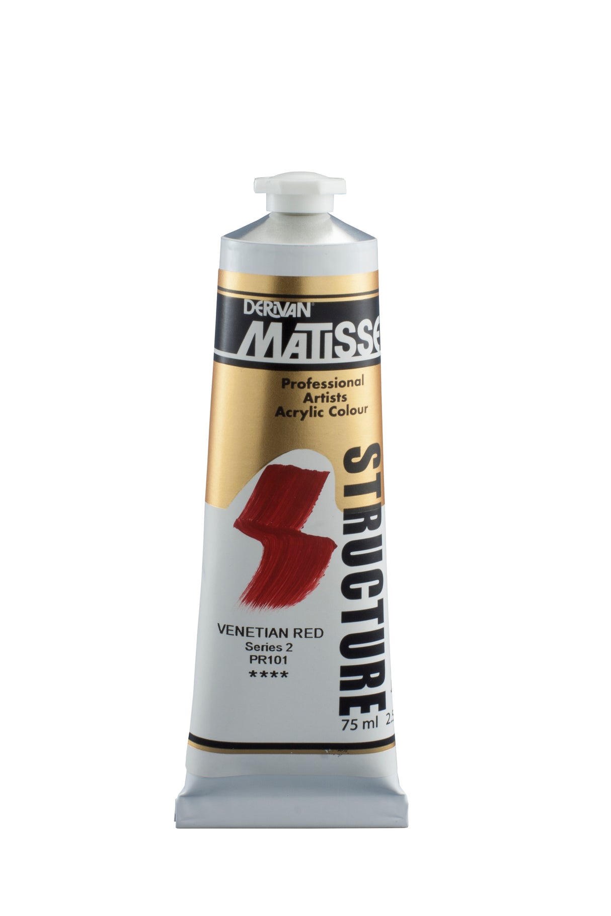 Matisse Structure Acrylic Paint 75ml Tube - Color - VENETIAN RED SERIES 2