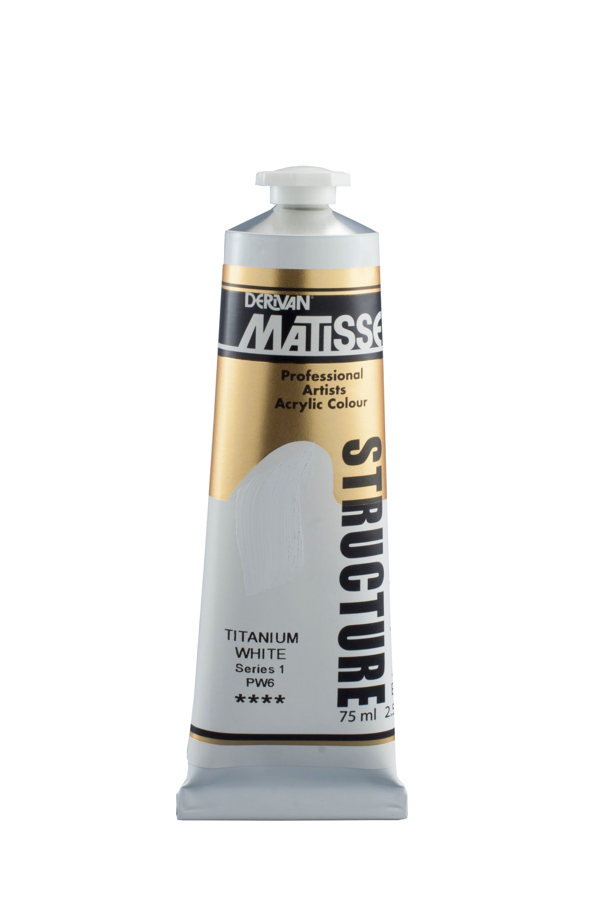 Matisse Structure Acrylic Paint 75ml Tube - Color - TITANIUM WHITE SERIES 1