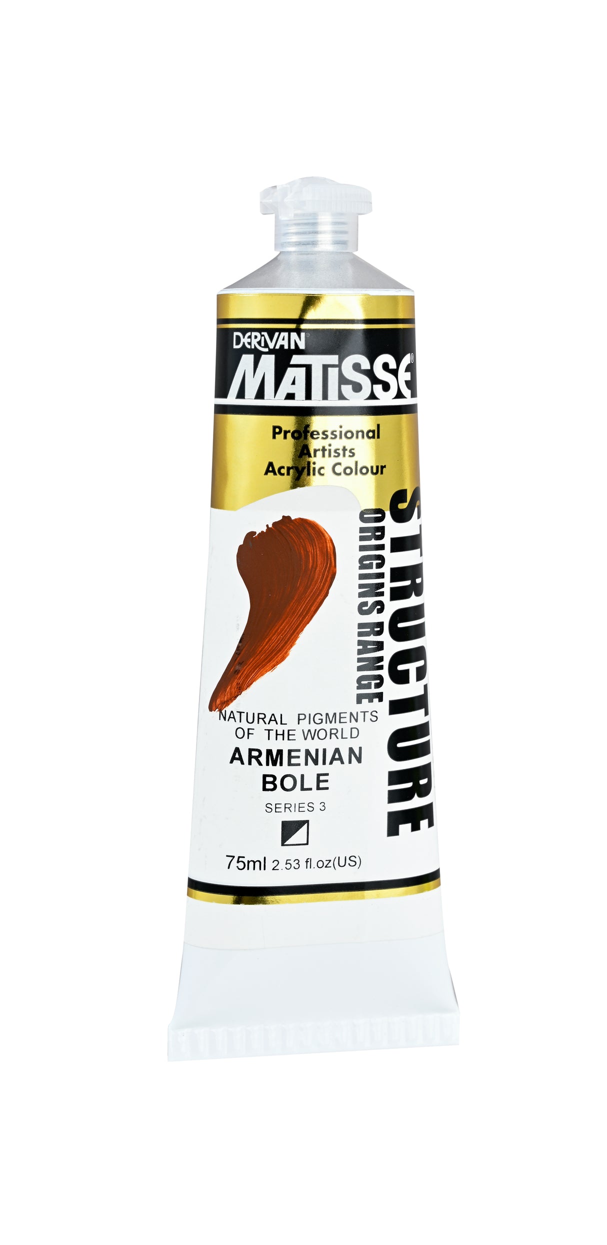 Matisse Structure Acrylic Paint 75ml Tube - Color - ARMENIAN BOLE SERIES 3