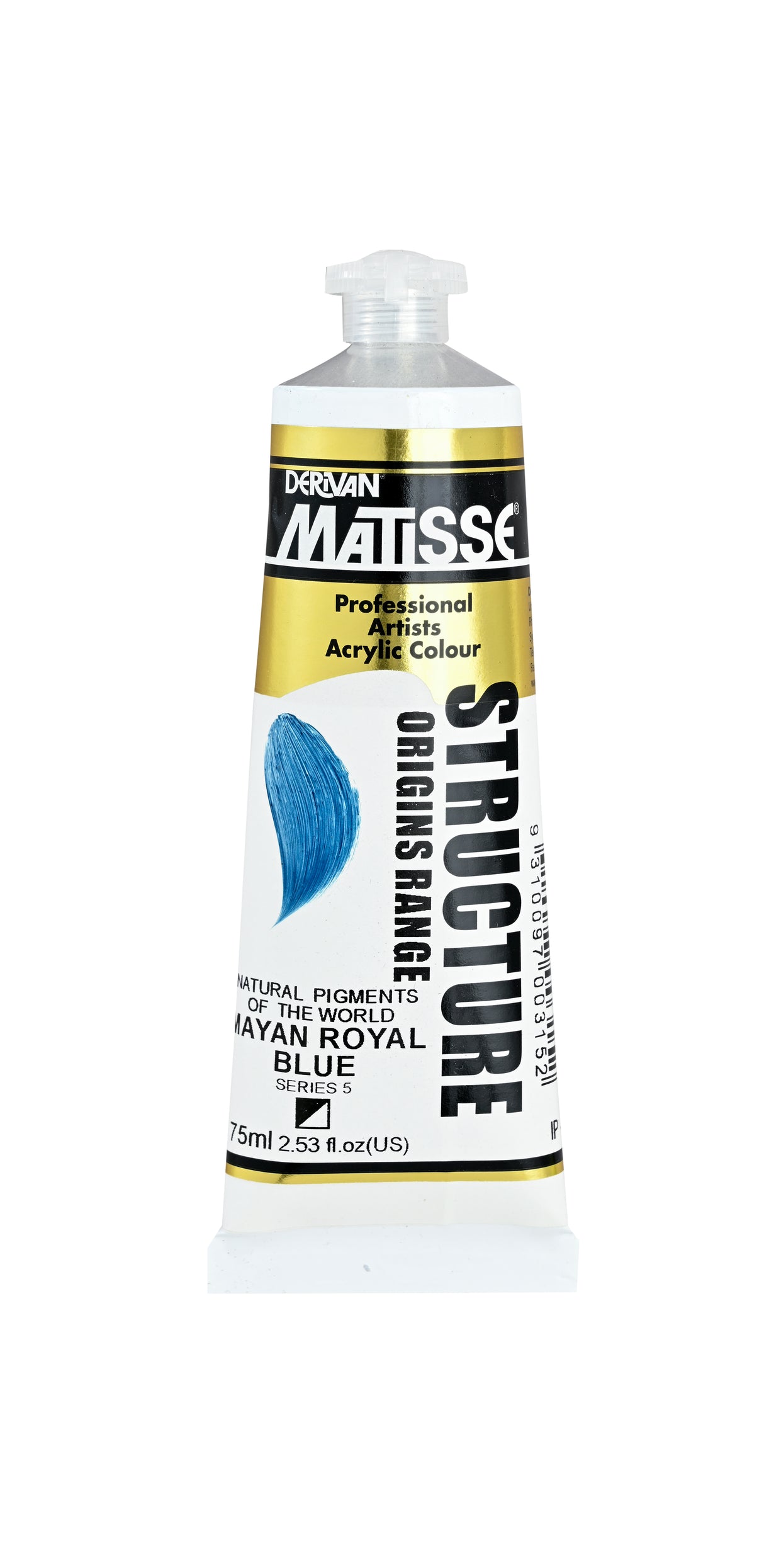 Matisse Structure Acrylic Paint 75ml Tube - Color - MAYAN ROYAL BLUE SERIES 5