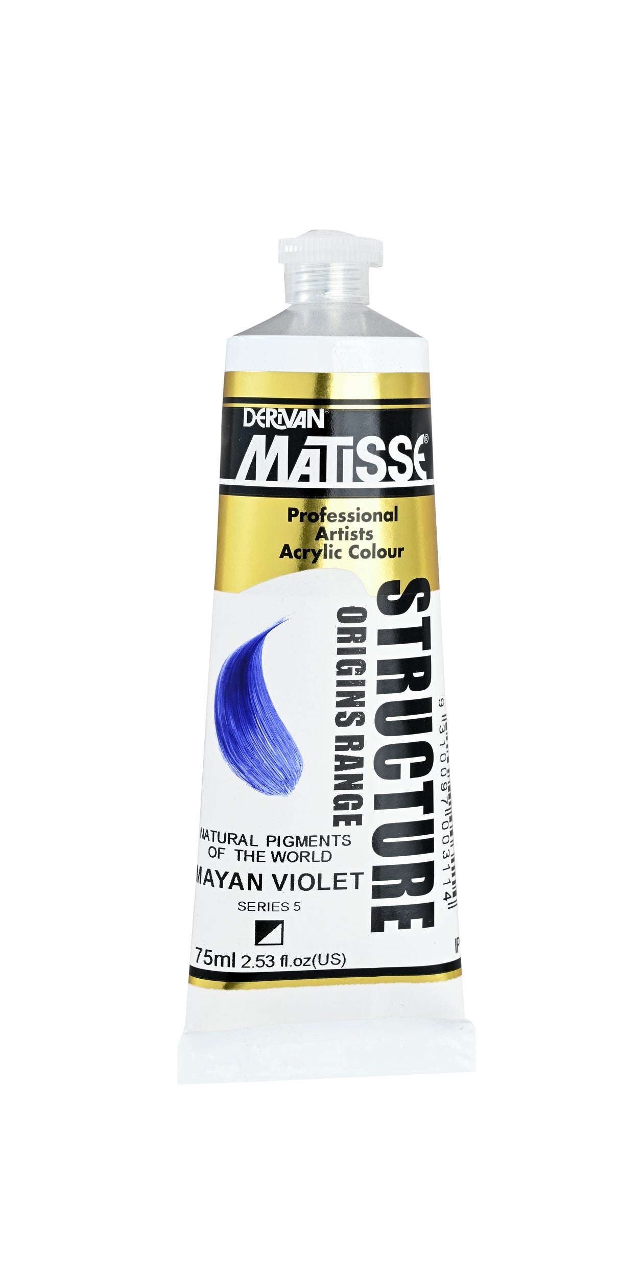 Matisse Structure Acrylic Paint 75ml Tube - Color - MAYAN VIOLET SERIES 5