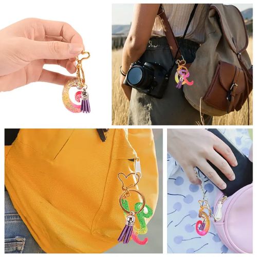 MAD Small Alphabet Keyring Mold #174