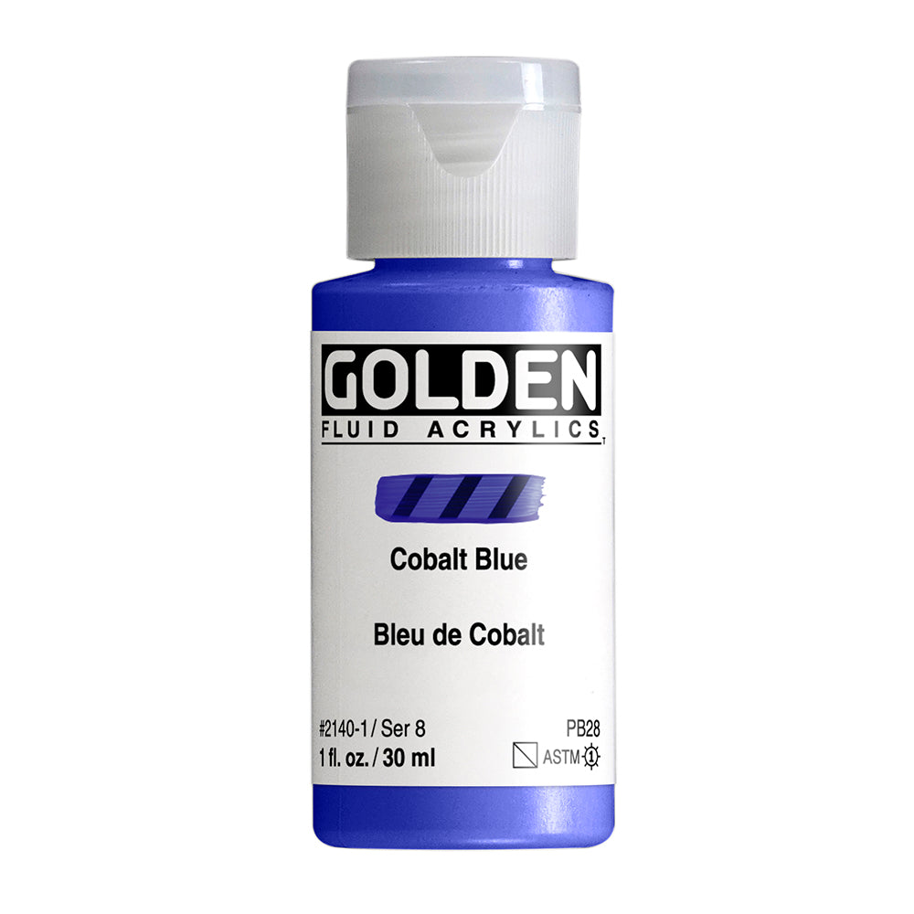 Golden Fluid Acrylic Paint 30ml Bottles