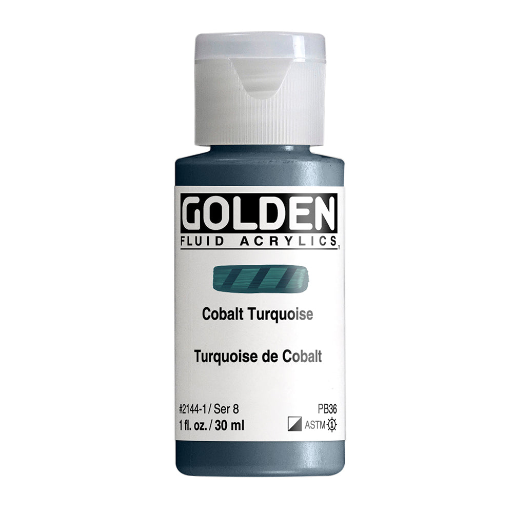 Golden Fluid Acrylic Paint 30ml Bottles