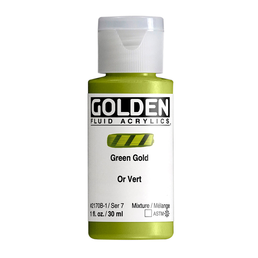 Golden Fluid Acrylic Paint 30ml Bottles
