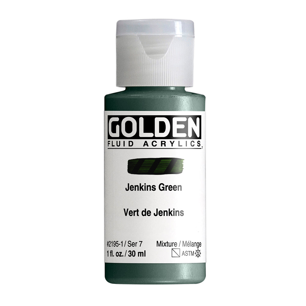 Golden Fluid Acrylic Paint 30ml Bottles