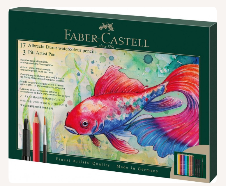 Faber-Castell Albrecht Dürer Watercolour & Pitt Artist Pens Sets