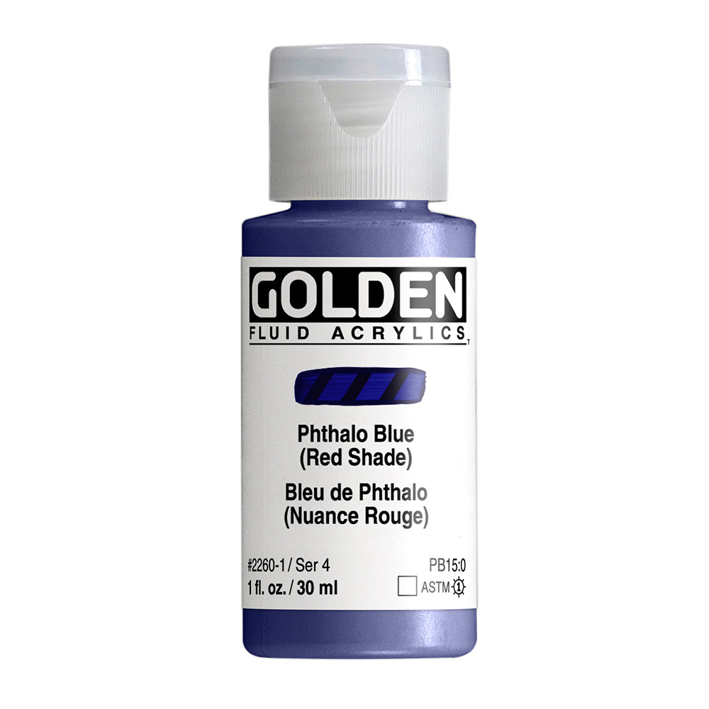 Golden Fluid Acrylic Paint 30ml Bottles