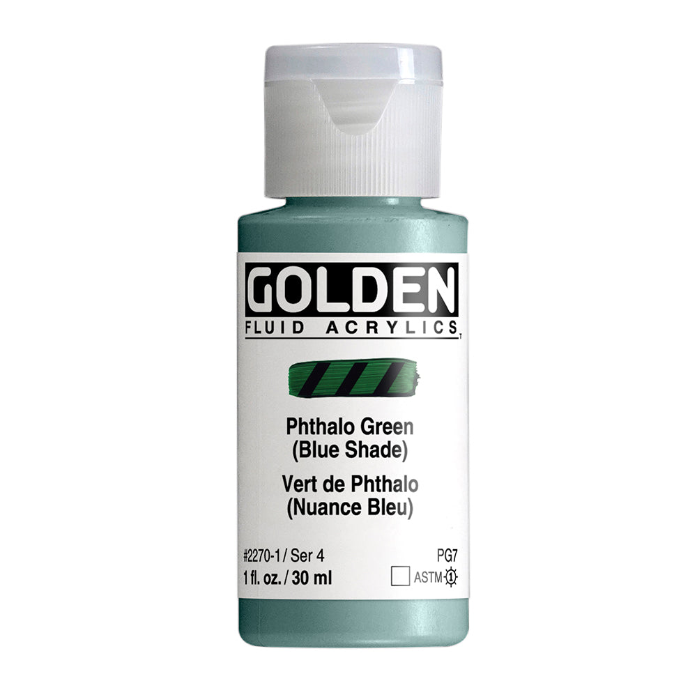 Golden Fluid Acrylic Paint 30ml Bottles
