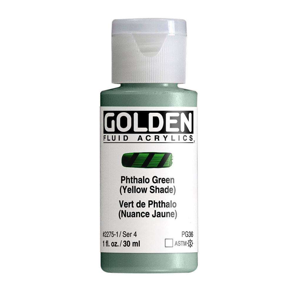 Golden Fluid Acrylic Paint 30ml Bottles
