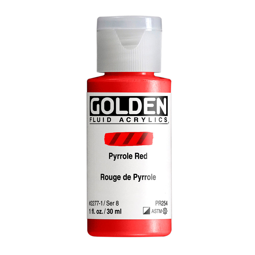 Golden Fluid Acrylic Paint 30ml Bottles