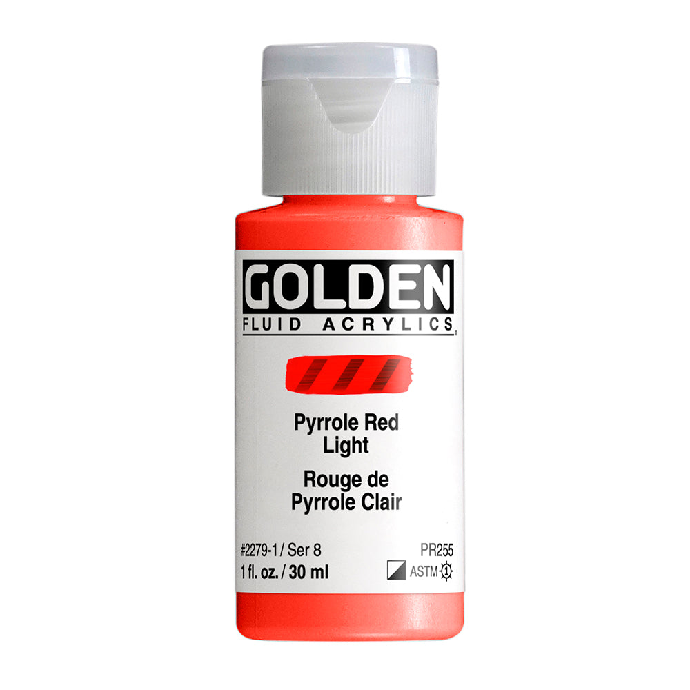 Golden Fluid Acrylic Paint 30ml Bottles