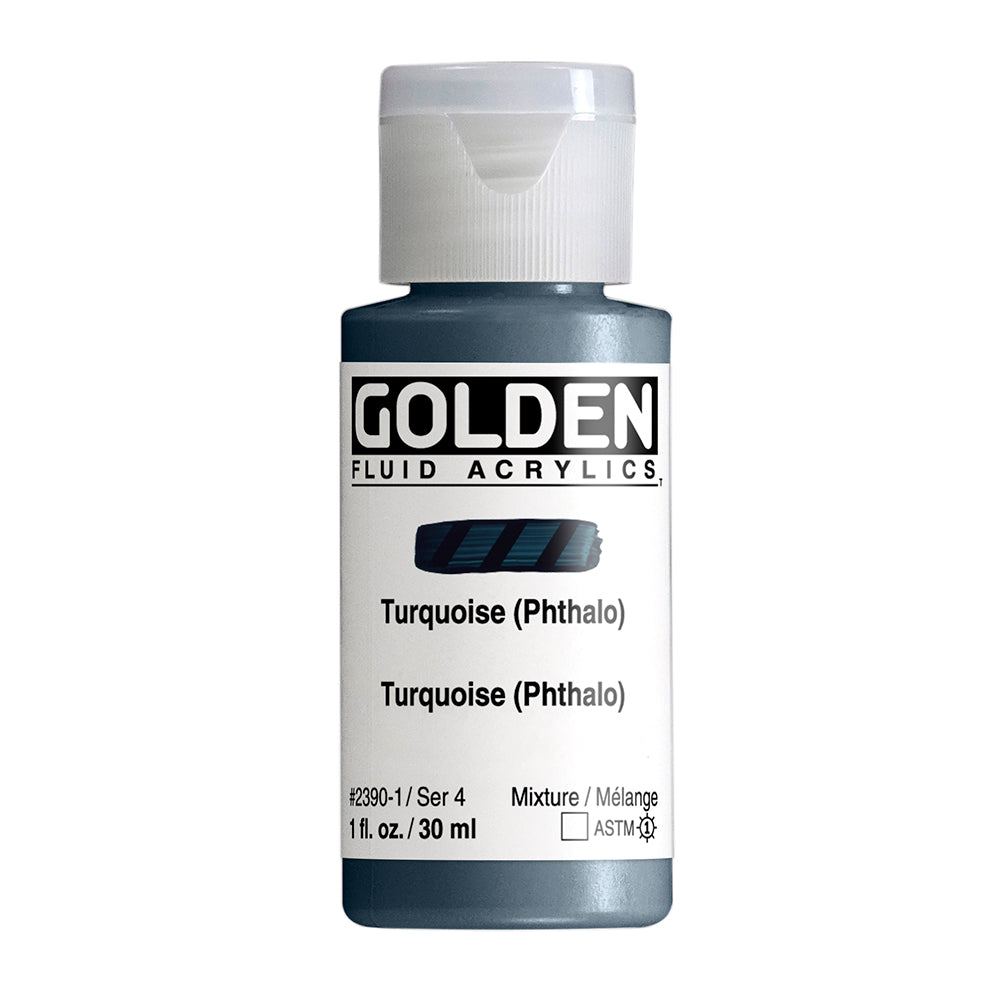 Golden Fluid Acrylic Paint 30ml Bottles