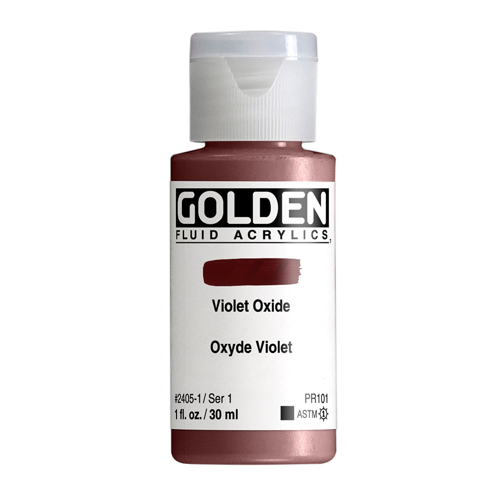 Golden Fluid Acrylic Paint 30ml Bottles