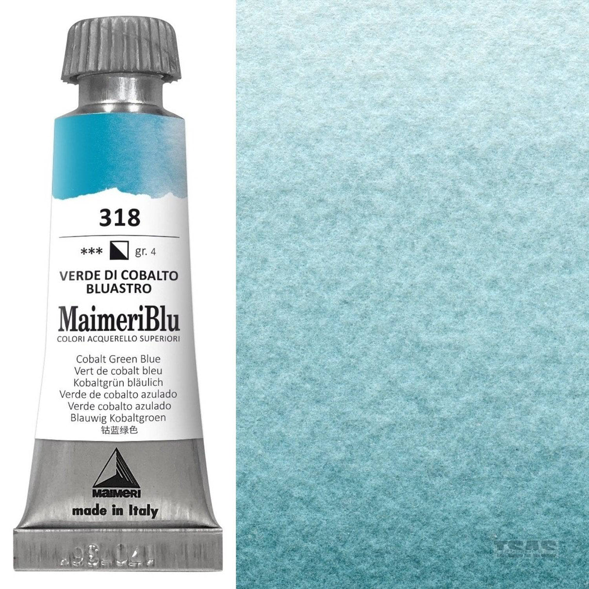MAIMERI BLU MAIMERI BLU 318 Maimeri Blu 12ml Cobalt Green Blueish