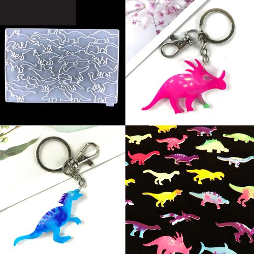 MAD Dinosaur Keyring Molds #167