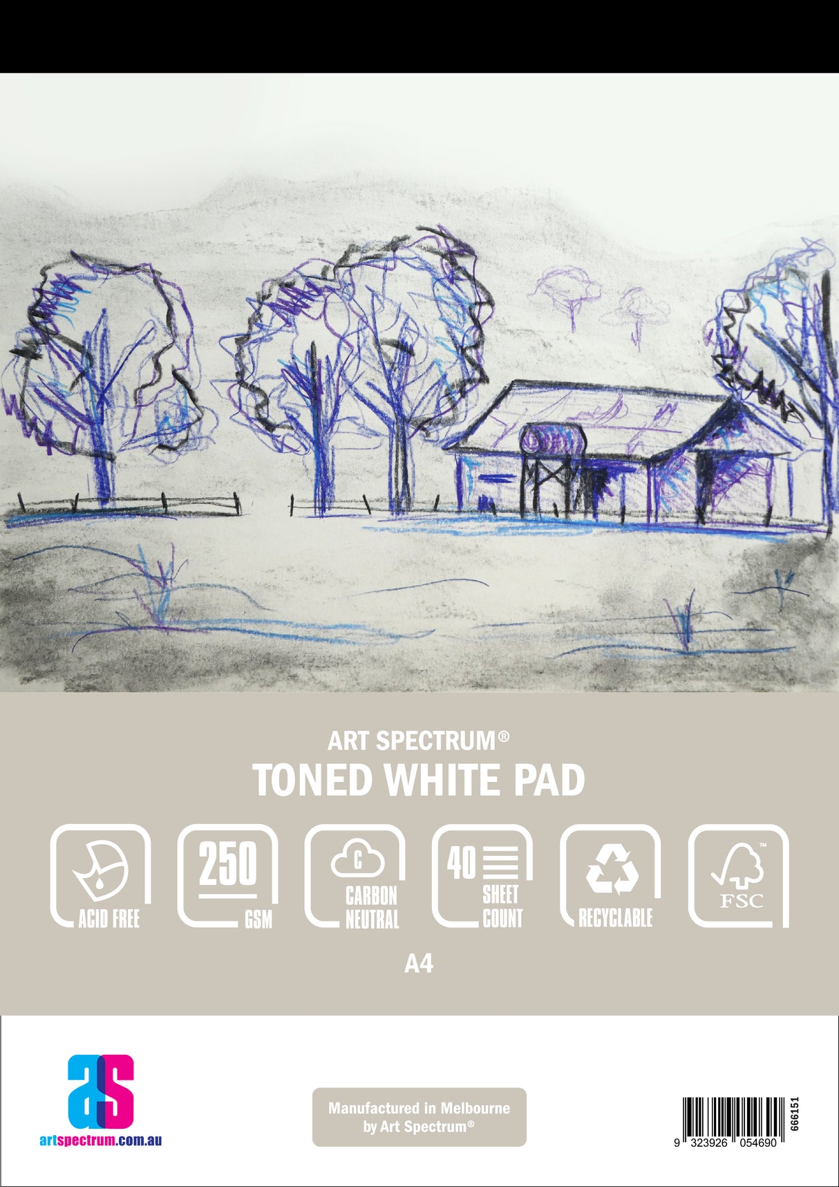 Art Spectrum Toned White Pads