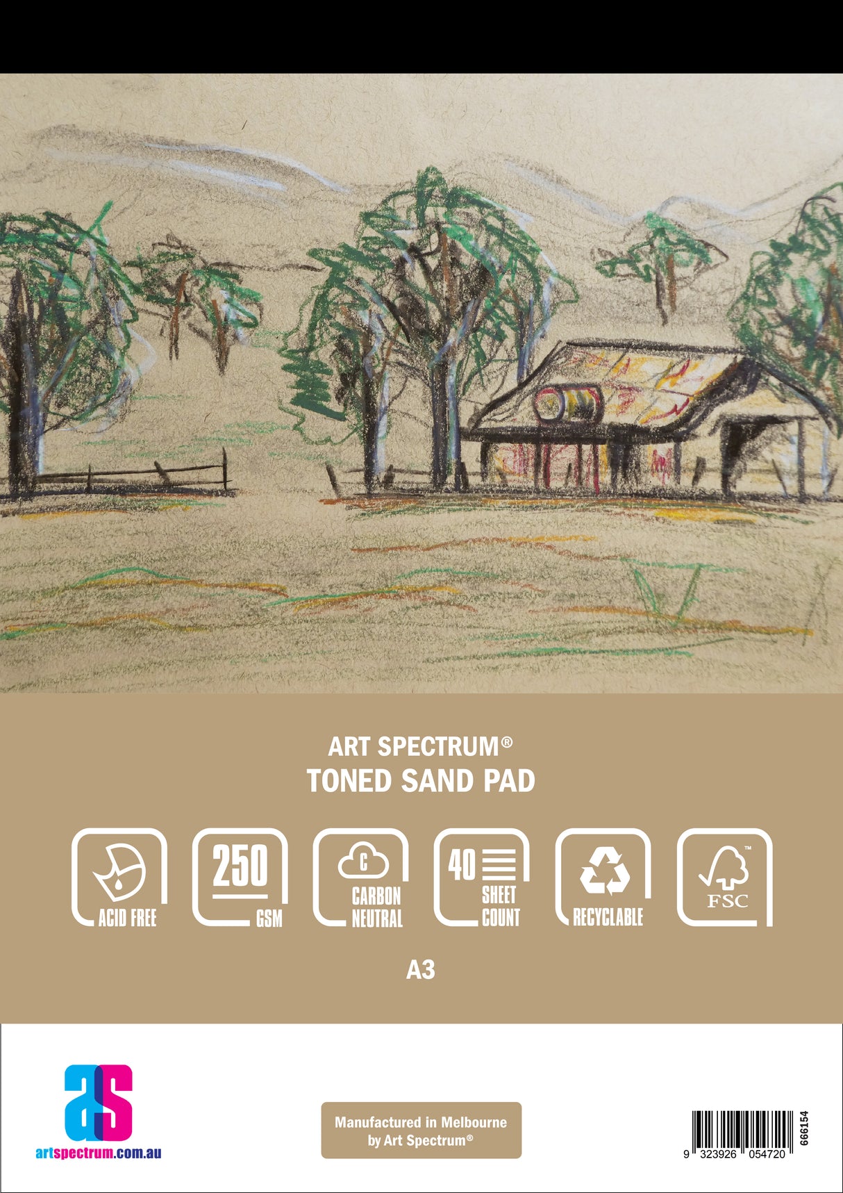 Art Spectrum Toned Sand Pads