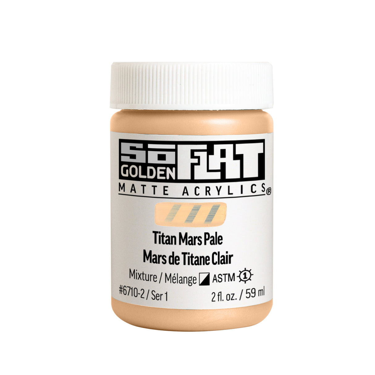 Golden SoFlat Matte Acrylic Paint 59ml Tub
