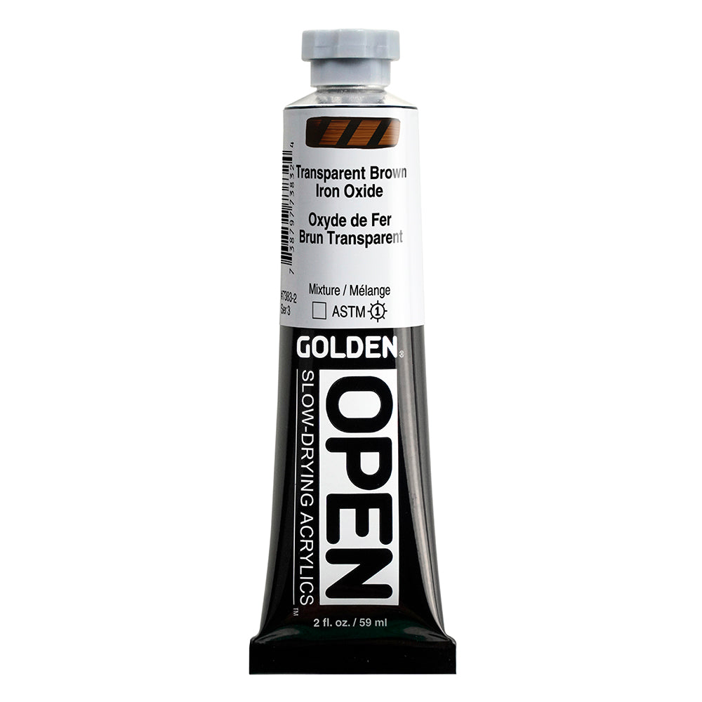 Golden OPEN Acrylic Paint 59ml Tubes
