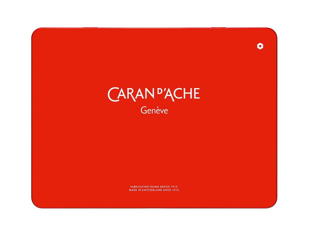 Caran d'Ache Neocolor II Water-Soluble Wax Pastel Tin 40