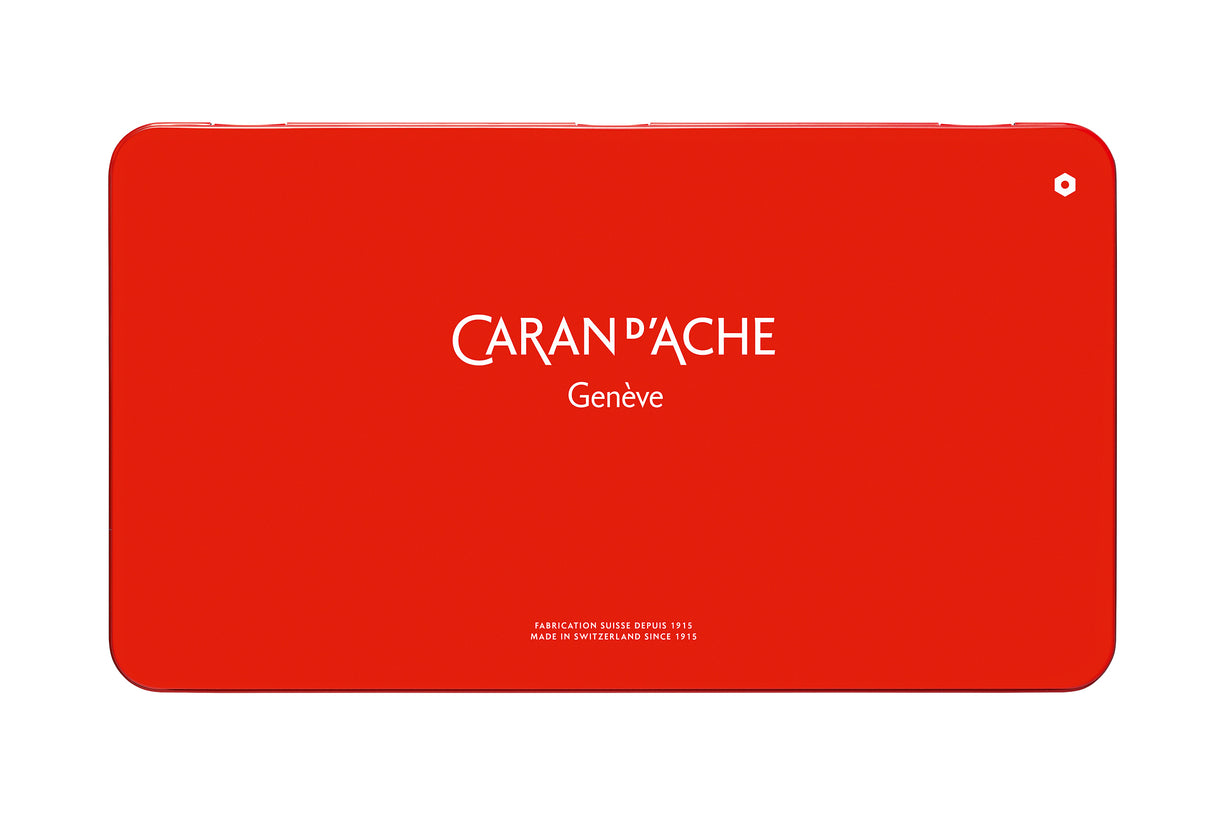 Caran d'Ache Neocolor II Water-Soluble Wax Pastel Tin 84