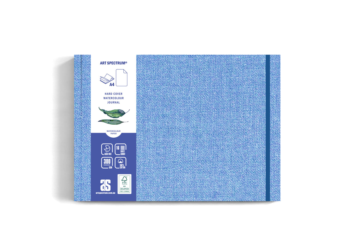 Art Spectrum Watercolour Journal Sketchbook - Blue Linen