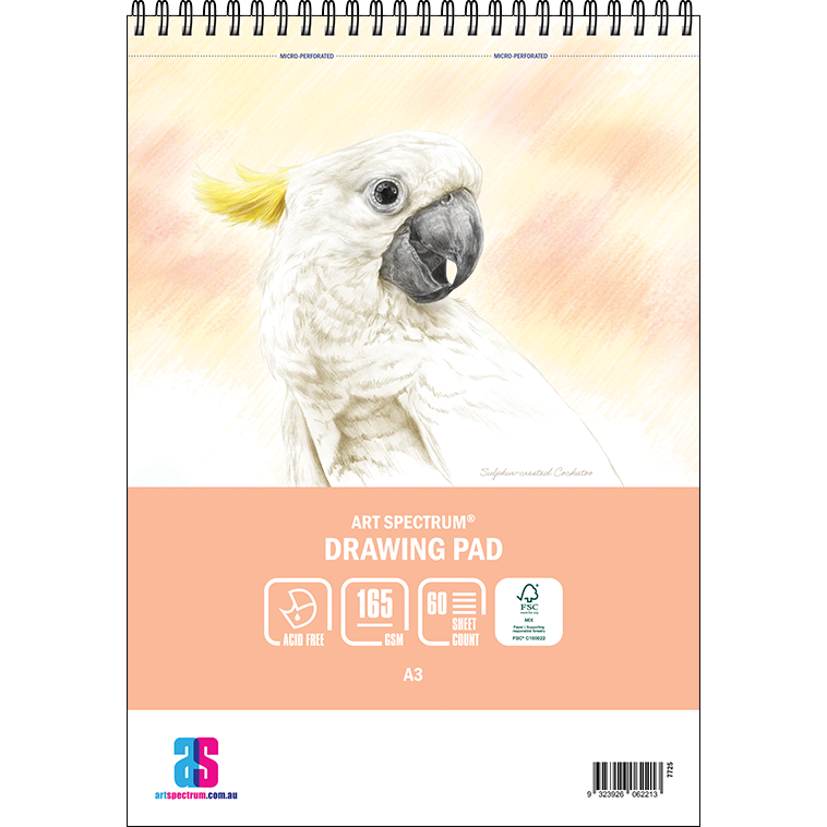Art Spectrum Drawing Spiral Bound Pad 165gsm