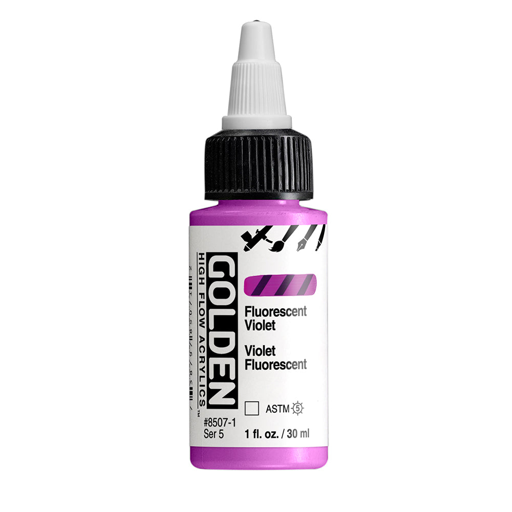 Golden High Flow Acrylic Paint 30ml Bottles