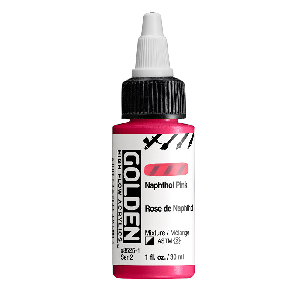 Golden High Flow Acrylic Paint 30ml Bottles