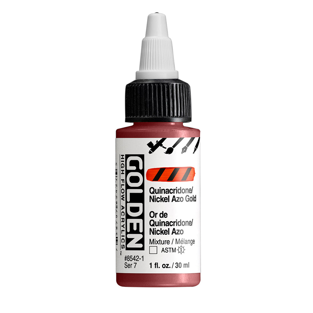 Golden High Flow Acrylic Paint 30ml Bottles