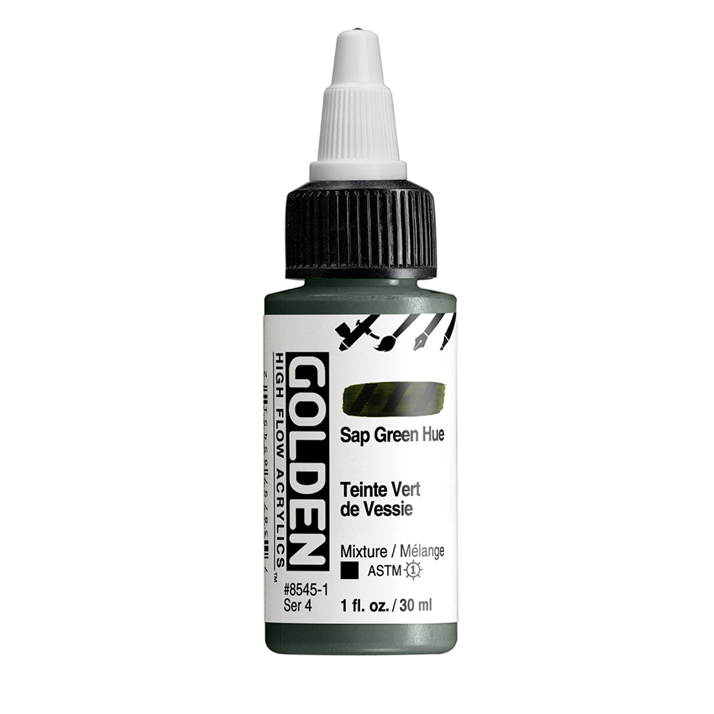 Golden High Flow Acrylic Paint 30ml Bottles