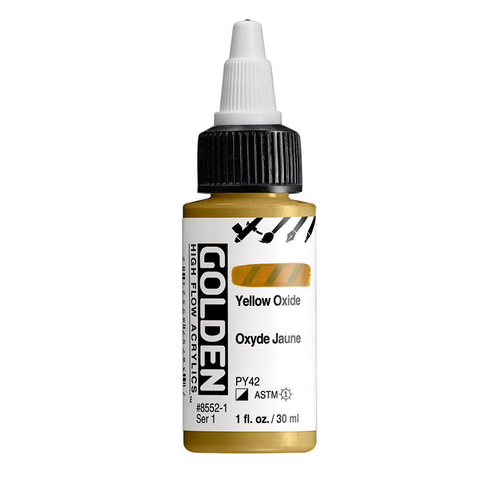Golden High Flow Acrylic Paint 30ml Bottles