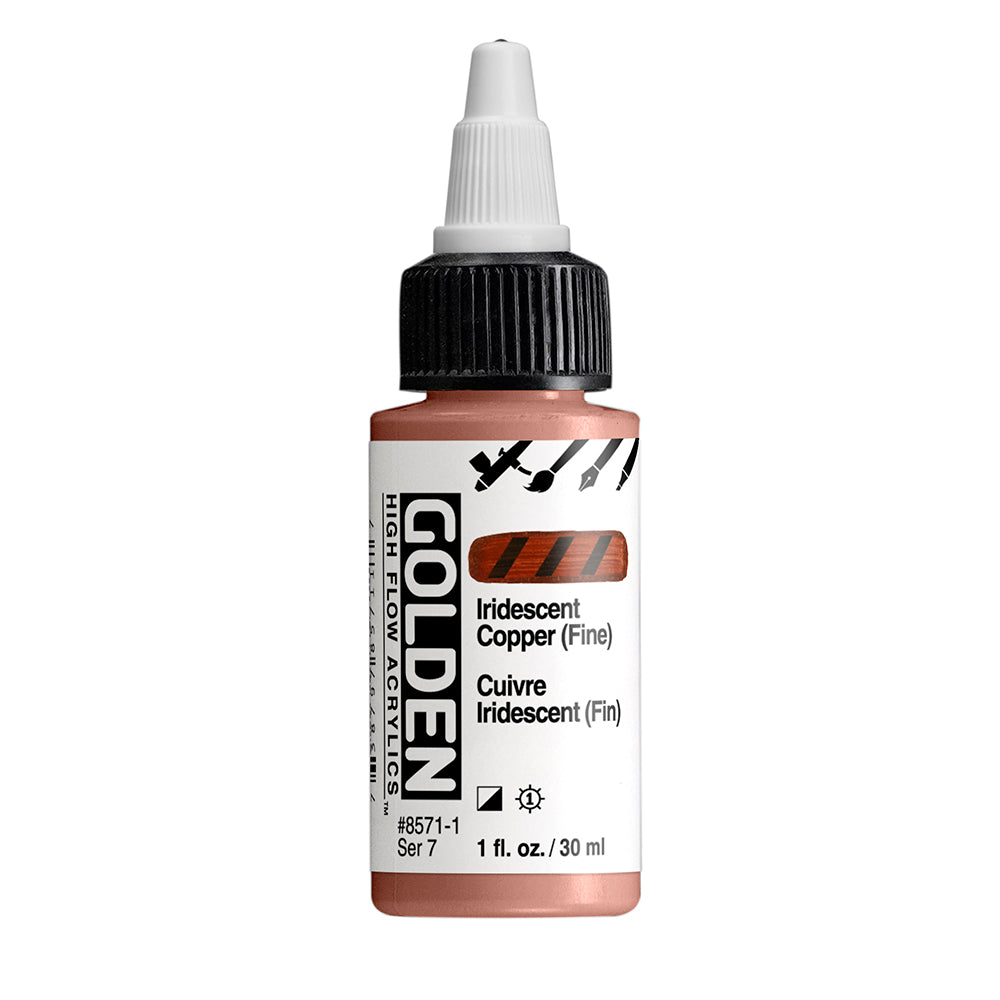 Golden High Flow Acrylic Paint 30ml Bottles